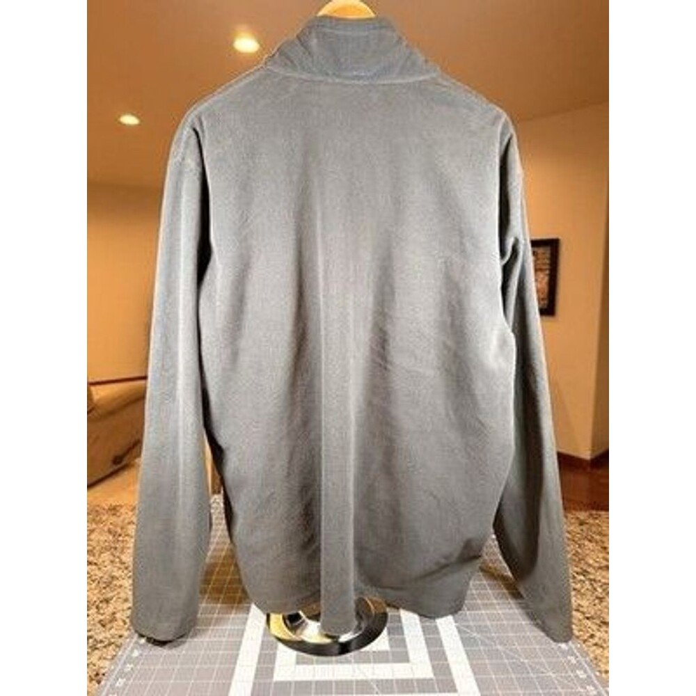 The North Face Men's XL 1/4 Zip Fleece Pullover Gray TKA 100 Outdoor - Picture 3 of 10